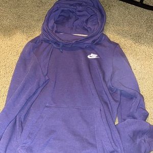Purple Nike hoodie